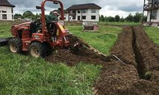 Копка траншей для водопровода в Ленинске-Кузнецком: цена за метр от 920 руб.