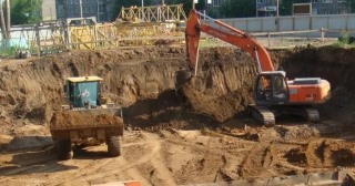 Котлован для дома Ленинск-Кузнецкий, цена от 307 руб./м3.